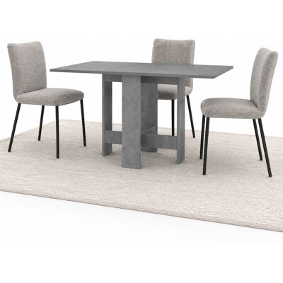 GIORDANOSHOP Tavolo Salvaspazio Consolle Allungabile 30-130x76 Cm Artemio In Legno Grigio Retro GIORDANOSHOP Tavolo Salvaspazio Consolle Allungabile 30-130x76 Cm Artemio In Legno Grigio Retro