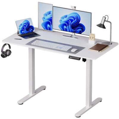 RELAXDAYS Scrivania Regolabile In Altezza, Elettrica Con Display, Hxlxp: 120x140x60 Cm, Metallo RELAXDAYS Scrivania Regolabile In Altezza, Elettrica Con Display, Hxlxp: 120x140x60 Cm, Metallo