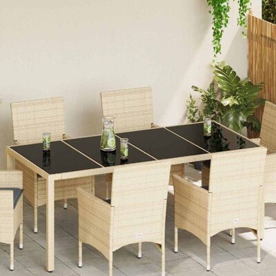 VIDAXL Piano Del Tavolo 4 Pcs Nero Vetro VIDAXL Piano Del Tavolo 4 Pcs Nero Vetro