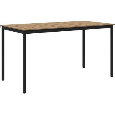 VIDAXL Tavolo Bar A Pianta Legno Ingegnerizzato Rettangolare VIDAXL Tavolo Bar A Pianta Legno Ingegnerizzato Rettangolare