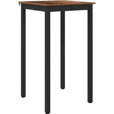 VIDAXL Tavolo Bar A Pianta Legno Ingegnerizzato Quadrato VIDAXL Tavolo Bar A Pianta Legno Ingegnerizzato Quadrato