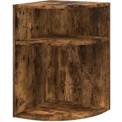 VIDAXL Tavolino Rovere Fumé 39,7 X 39,7 X 60 Cm Legno Ingegnerizzato VIDAXL Tavolino Rovere Fumé 39,7 X 39,7 X 60 Cm Legno Ingegnerizzato