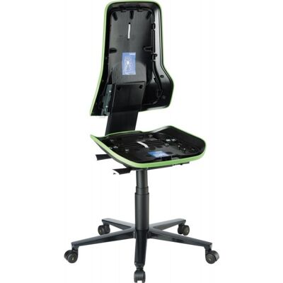 BIMOS - Sedia Da Ufficio Esd Verde 2 Neon Con Sincronizzazione Ruote BIMOS - Sedia Da Ufficio Esd Verde 2 Neon Con Sincronizzazione Ruote