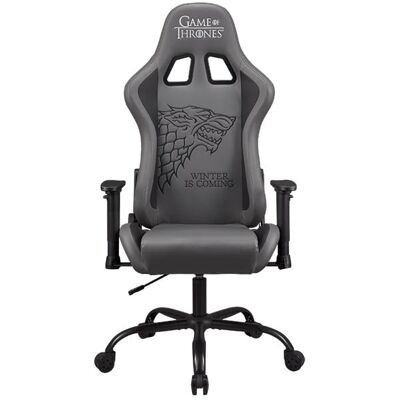 Subsonic Game Of Thrones Sedia Da Gioco O Da Ufficio, Sedia Gaming Per Adulti, Seduta Confortevole, Poggiatesta Integrato, Braccioli E Altezza Regolabili, Schienale Ergonomico, Nero Subsonic Game Of Thrones Sedia Da Gioco O Da Ufficio, Sedia Gaming Per Adulti, Seduta Confortevole, Poggiatesta Integrato, Braccioli E Altezza Regolabili, Schienale Ergonomico, Nero