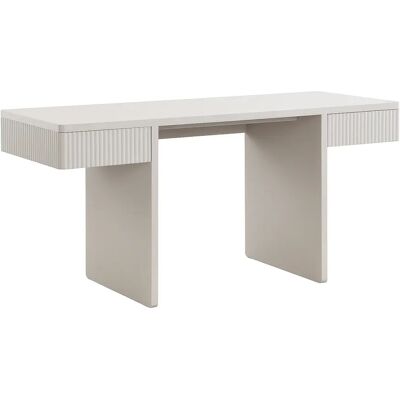 Unique Scrivania 2 Cassetti - Beige - Prylo Unique Scrivania 2 Cassetti - Beige - Prylo