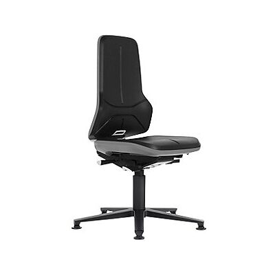 Sedia girevole da ufficio NEON - Sedile ergonomico regolabile - Grigio Sedia girevole da ufficio NEON - Sedile ergonomico regolabile - Grigio