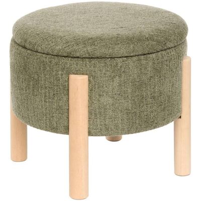 ATMOSPHERA Sgabello Elki Khaki Green 45,5x37x45,5 Cm - Créateur D'Intérieur ATMOSPHERA Sgabello Elki Khaki Green 45,5x37x45,5 Cm - Créateur D'Intérieur