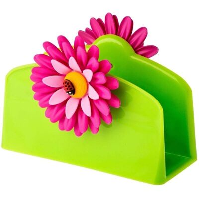 VIGAR - Set' – Flower Power 'portatovaglioli' & Carta – Servitten 'con Puntini Colorati VIGAR - Set' – Flower Power 'portatovaglioli' & Carta – Servitten 'con Puntini Colorati