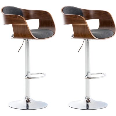 Sgabelli Bar CLP Kingston - Regolabile in Altezza, Girevoli, Design Moderno Sgabelli Bar CLP Kingston - Regolabile in Altezza, Girevoli, Design Moderno