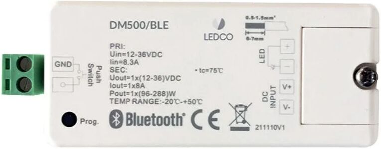 LEDCO Centralina Dimmer  per il controllo luce strip led DM500