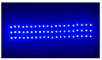 TRADE SHOP TRAESIO Trade Shop - Modulo Led 12v 2835 20 Strisce 3 Led Insegne Tabelle Vari Colori Luce 2835-12v-3 -blu - - Blu