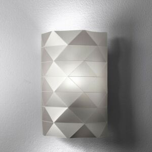 LINEA ZERO Applique Silver Cm. 22 X 11 X 32h LINEA ZERO Applique Silver Cm. 22 X 11 X 32h