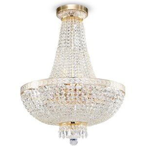 MAYTONI Bella Lampadario Grand Oro E Cristallo, 8 Luci, E14 MAYTONI Bella Lampadario Grand Oro E Cristallo, 8 Luci, E14