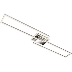 Briloner Lampada Da Soffitto A Led Cct Dimmerabile Telecomando 40w Argento Metallo Briloner Lampada Da Soffitto A Led Cct Dimmerabile Telecomando 40w Argento Metallo