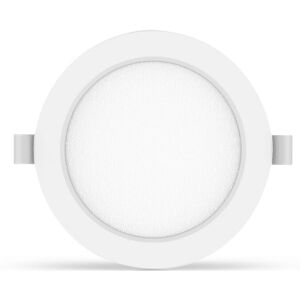 AIGOSTAR - Faretto Led slim da incasso 12W Rotondo Cornice bianca Apertura 100 gradi Bianco freddo 6500K AIGOSTAR - Faretto Led slim da incasso 12W Rotondo Cornice bianca Apertura 100 gradi Bianco freddo 6500K