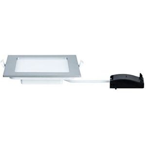 Paulmann 92077 Lampada Da Soffitto Quadrata Con Pannello Led Bianco Neutro, 12 W, 4000 K, Ip44, Resistente Agli Spruzzi, Lampadina Inclusa, In Plastica, 12 W Paulmann 92077 Lampada Da Soffitto Quadrata Con Pannello Led Bianco Neutro, 12 W, 4000 K, Ip44, Resistente Agli Spruzzi, Lampadina Inclusa, In Plastica, 12 W