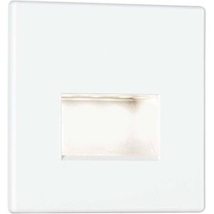 PAULMANN LICHT - Paulmann 93093 Wand Ebl Edge Lampada Da Incasso A Parete A Led Led (monocolore) Bianco Opaco PAULMANN LICHT - Paulmann 93093 Wand Ebl Edge Lampada Da Incasso A Parete A Led Led (monocolore) Bianco Opaco