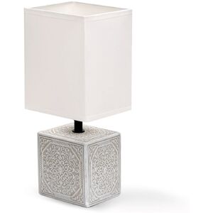 AIGOSTAR Lampada da Tavolo Moderna in Ceramica Bianco Attacco E14 AIGOSTAR Lampada da Tavolo Moderna in Ceramica Bianco Attacco E14