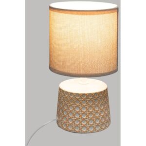 ATMOSPHERA Lampada in ceramica Yojoa H23cm - Beige - créateur d'intérieur ATMOSPHERA Lampada in ceramica Yojoa H23cm - Beige - créateur d'intérieur
