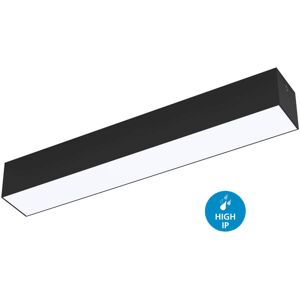 EGLO - Plafoniera Piccola Esterno Moderna Salitta Alluminio Nero Policarbonato Bianco Led EGLO - Plafoniera Piccola Esterno Moderna Salitta Alluminio Nero Policarbonato Bianco Led