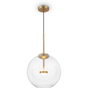 MAYTONI Cometa Plafoniera A Sospensione Moderna Cometa Led Integrata Oro Opaco Con Paralume In Vetro MAYTONI Cometa Plafoniera A Sospensione Moderna Cometa Led Integrata Oro Opaco Con Paralume In Vetro