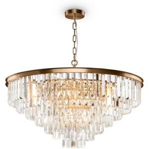 MAYTONI Revero Plafoniera A Sospensione Classica In Ottone A 16 Luci Revero - MAYTONI Revero Plafoniera A Sospensione Classica In Ottone A 16 Luci Revero -