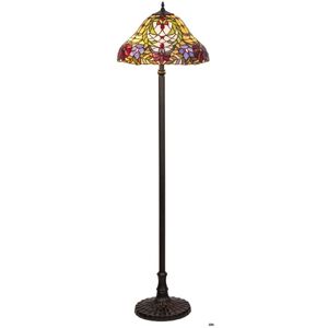 RABALUX Lampada Da Terra Tiffany Mirella E27 2x60w RABALUX Lampada Da Terra Tiffany Mirella E27 2x60w