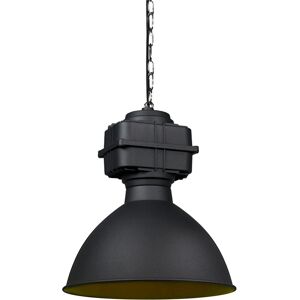 QAZQA Lampada A Sospensione Sicko - Moderno - Acciaio - Nero - Tondo E27 Max. 1 X 9 Watt - QAZQA Lampada A Sospensione Sicko - Moderno - Acciaio - Nero - Tondo E27 Max. 1 X 9 Watt -