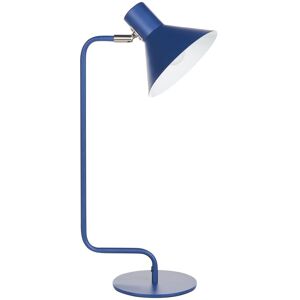 Beliani RIMAVA Lampada da Scrivania in Metallo Blu Regolabile - Luce da Scrivania Beliani RIMAVA Lampada da Scrivania in Metallo Blu Regolabile - Luce da Scrivania