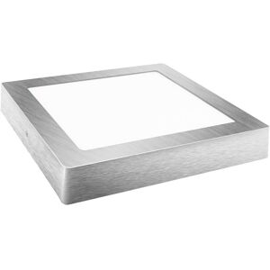 ALFA Downlight Led Quadrato Matel Silver Superficie 18w Caldo ALFA Downlight Led Quadrato Matel Silver Superficie 18w Caldo