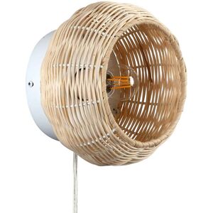 Berlam Lampada da Parete in Vimini - Luce da Parete Moderna Berlam Lampada da Parete in Vimini - Luce da Parete Moderna