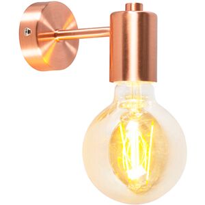 QAZQA Appliques Facil - Moderno - Acciaio - Rame - Cilindro E27 Max. 1 X 4.9 Watt - QAZQA Appliques Facil - Moderno - Acciaio - Rame - Cilindro E27 Max. 1 X 4.9 Watt -