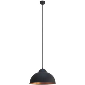 EGLO - Lampadario A Sospensione Vintage Truro 2 Acciaio Nero Rame 1 Luce E27 EGLO - Lampadario A Sospensione Vintage Truro 2 Acciaio Nero Rame 1 Luce E27