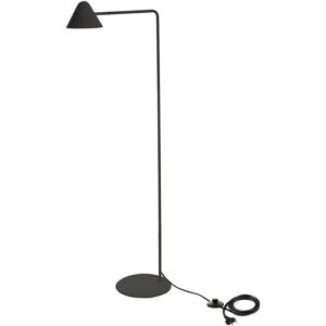 WEBMARKETPOINT Lampada Da Terra Led Antares In Metallo Nero Sts WEBMARKETPOINT Lampada Da Terra Led Antares In Metallo Nero Sts