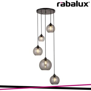 RABALUX Tanesha Lampada A Sospensione E27 5x 40w Max RABALUX Tanesha Lampada A Sospensione E27 5x 40w Max