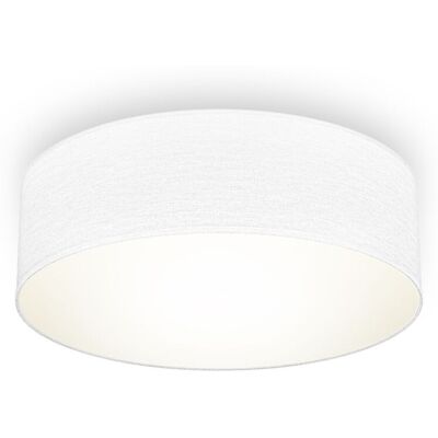B.k.licht - Lampada a Soffitto in Tessuto Bianca - Illuminazione Interna B.k.licht - Lampada a Soffitto in Tessuto Bianca - Illuminazione Interna