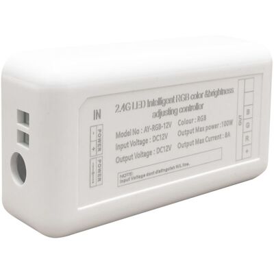 SILAMP - Controller Dimmer Led 12v Dc Per Strisce Led Rgb 30mt Controllo Remoto SILAMP - Controller Dimmer Led 12v Dc Per Strisce Led Rgb 30mt Controllo Remoto