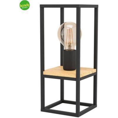 EGLO Lampada Da Tavolo Libertad 1xe27 Legno/nero EGLO Lampada Da Tavolo Libertad 1xe27 Legno/nero