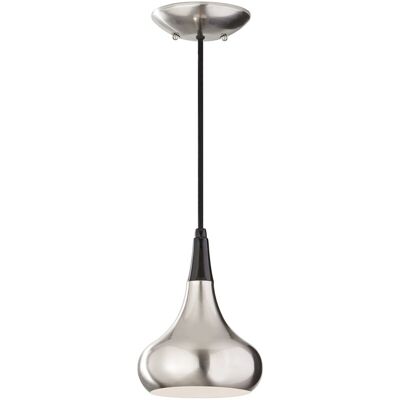 Lampadario a Sospensione Beso in Acciaio Spazzolato - Regolabile, E27, Design Scandinavo Contemporaneo Lampadario a Sospensione Beso in Acciaio Spazzolato - Regolabile, E27, Design Scandinavo Contemporaneo