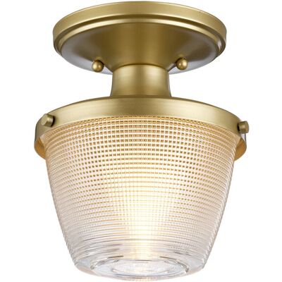 Luce da Soffitto Bagno Dublin Ottone Naturale - Illuminazione Luce da Soffitto Bagno Dublin Ottone Naturale - Illuminazione