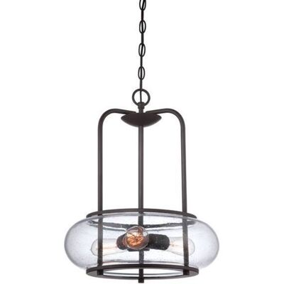 Netlighting Trilogy Bronzo Antico Lampadario a 3 Luci - Lampadario Netlighting Trilogy Bronzo Antico Lampadario a 3 Luci - Lampadario