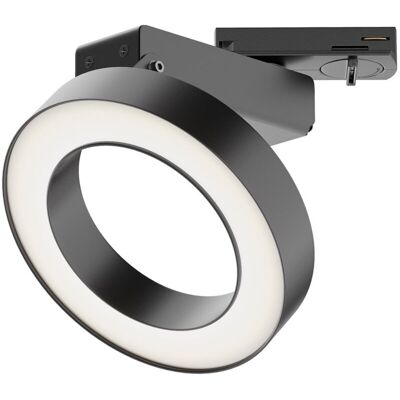 Maytoni Faretto da binario nero Rim - 12W bianco caldo regolabile Maytoni Faretto da binario nero Rim - 12W bianco caldo regolabile