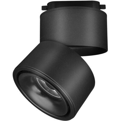 Faretto su binario Yin nero di Maytoni - LED 15W regolabile - Bianco neutro Faretto su binario Yin nero di Maytoni - LED 15W regolabile - Bianco neutro