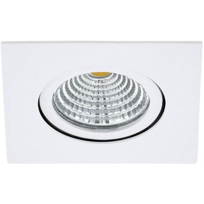EGLO Alta Tensione Illuminante Saliceto Led L Bianco 8.8 Cm B 8.8 Cm H: 4,2 Cm EGLO Alta Tensione Illuminante Saliceto Led L Bianco 8.8 Cm B 8.8 Cm H: 4,2 Cm