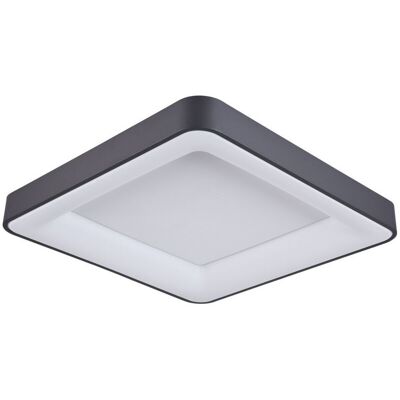 ITALUX Giacinto - Moderna Plafoniera A Led A Filo Nero, Bianco Caldo 3000k 2750lm Dimmerabile - ITALUX Giacinto - Moderna Plafoniera A Led A Filo Nero, Bianco Caldo 3000k 2750lm Dimmerabile -