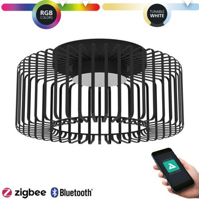 EGLO GINESTRONE-Z Lampada da soffitto smart - RGB, Dimmable, 2450lm EGLO GINESTRONE-Z Lampada da soffitto smart - RGB, Dimmable, 2450lm