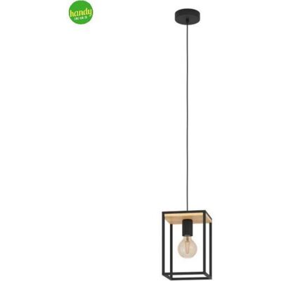 EGLO Lampadario Sospeso Libertad 1xe27 Legno/nero EGLO Lampadario Sospeso Libertad 1xe27 Legno/nero