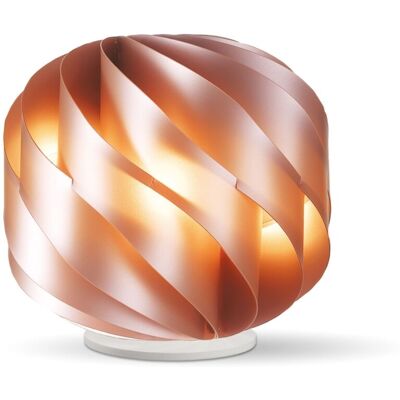 LINEA ZERO - Lampada Da Tavolo Globe 1 Luce In Polilux Rame Con Base D15 Made In Italy LINEA ZERO - Lampada Da Tavolo Globe 1 Luce In Polilux Rame Con Base D15 Made In Italy