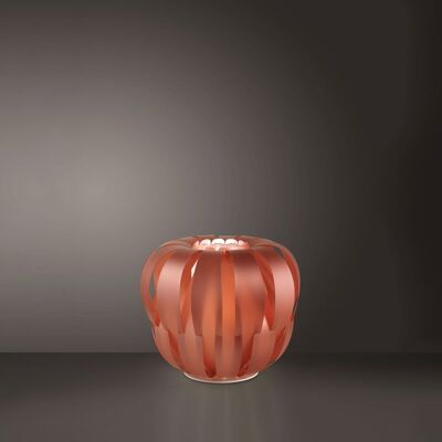 LINEA ZERO - Lampada Da Tavolo Moderna 1 Luce Queen In Polilux Rame D42 Made In Italy LINEA ZERO - Lampada Da Tavolo Moderna 1 Luce Queen In Polilux Rame D42 Made In Italy