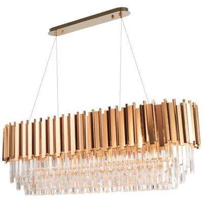 TOOLIGHT - Lampadario 312355 Cristallo Oro TOOLIGHT - Lampadario 312355 Cristallo Oro
